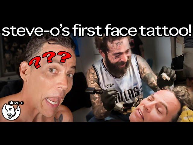 Post Malone Tattooed My Face! | Steve-O