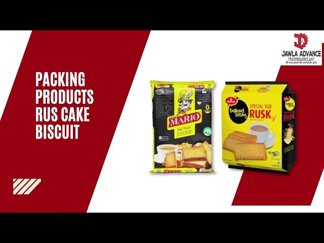 Rusk/Cake/Biscuit/Cream Biscuit Feeder Packaging Machine | Jawla Advance Technology LLP