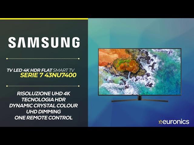 Samsung | Smart TV UHD 4K Flat | Serie 7 43NU7400