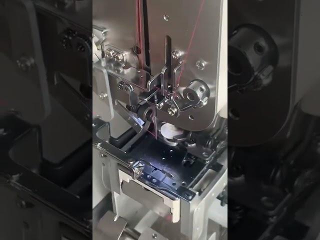 Invisible bottom thread, RAMBO RM-289 Button neck wrapping machine
