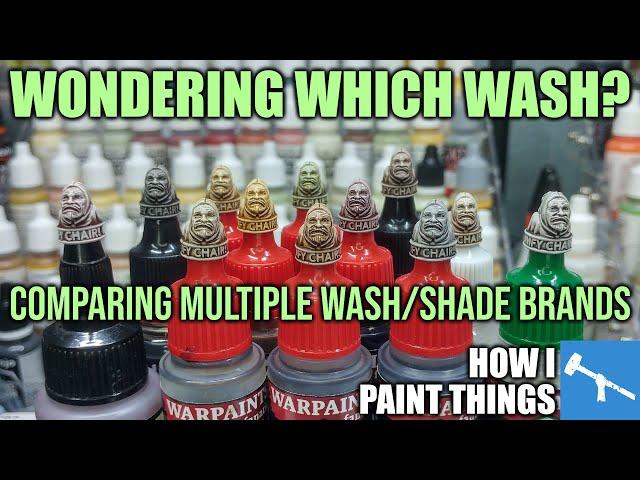 Miniature Washes & Shades - Picking the Right Tool for the Job