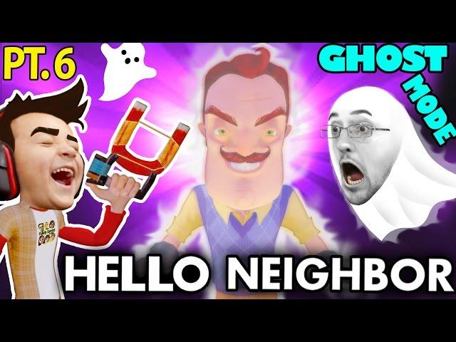 HELLO NEIGHBOR GHOST MODE Mod! Alpha 1 & 2 Tips & Tricks (FGTEEV Alpha 3 Next!)