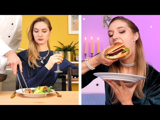 RICH vs BROKE! Funny DIY Ideas & Awkward School Moments by Crafty Panda HOW