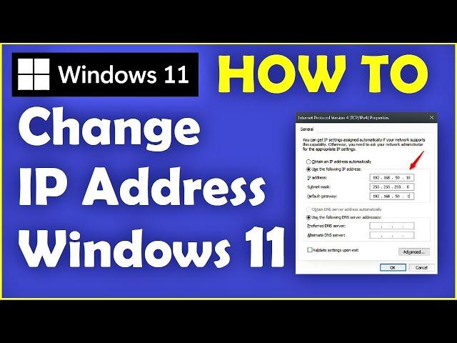 Connect to WiFi and change your IP Address in Windows 11 | APTeck Tutorials