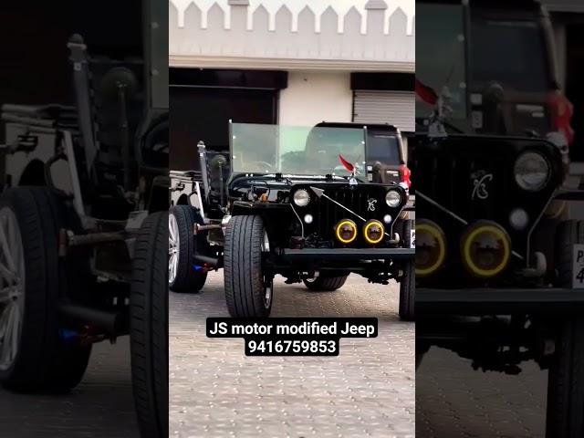 JS motor modified Jeep #modified #jeep #mandi #dabwali #usa #america #9416759853