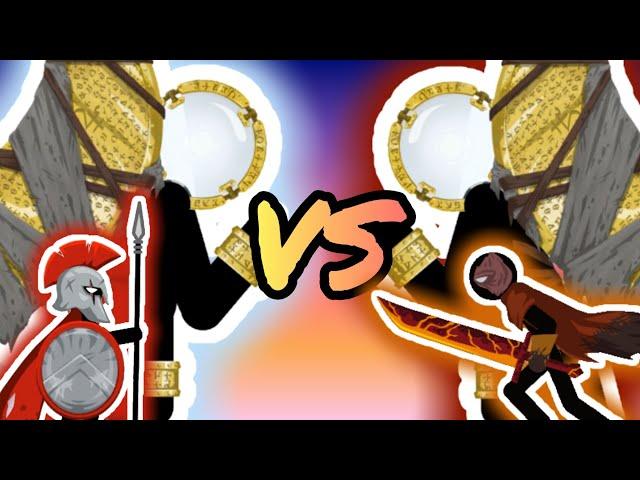 FINAL BOSS LUNARCLOPS AND ATREYOS VS BOSS GENERAL WRATHNAR! Stick War 3 Campaign Final Level