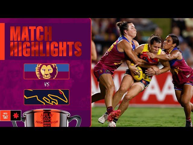 Brisbane Lions v Adelaide Crows Highlights | Preliminary Final, 2024 | AFLW