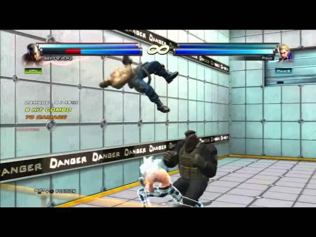 TEKKEN TAG 2 - Steve Fox Combo Act 1 (DietyDevil)