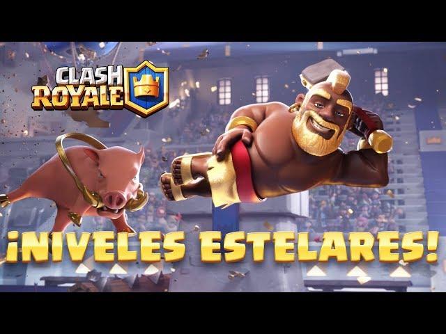 Clash Royale: ¡Presentando Niveles Estelares!