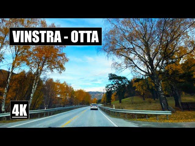 Driving From Vinstra To Otta | Norway | 4K