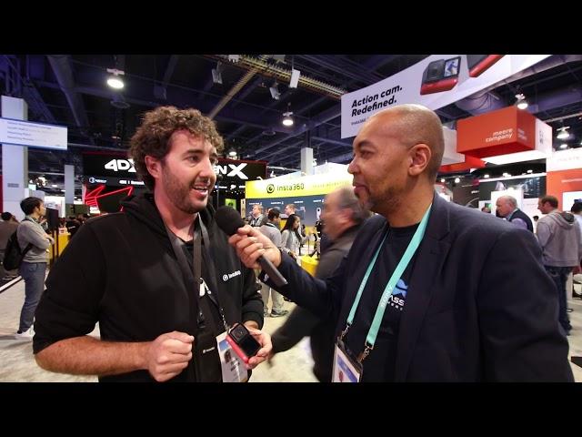 CES2020 : interview of Terry Martin on the Insta ONE R / GO