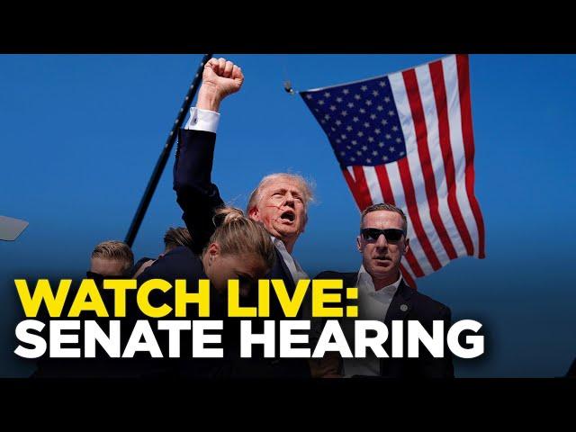 Watch live: Senate grills FBI, Secret Service over security issues around Trump shooting