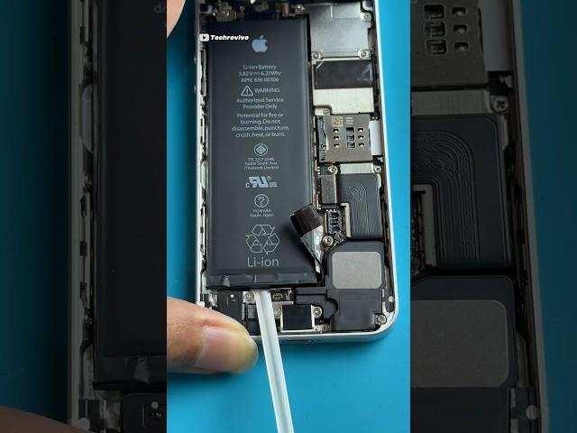 iPhone SE 2016 battery replacement #restoration #nokia #restore #techrevive #old #phone #oldphone