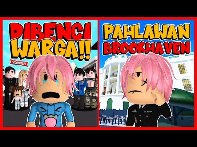 SERU!! ANAK DI BENCI MENJADI PAHLAWAN BROOKHAVEN!! Feat @sapipurba  Brookhaven RolePlay Roblox