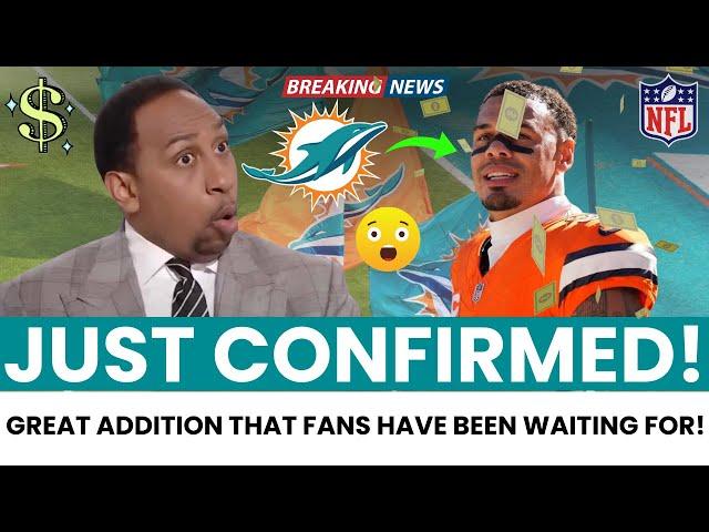 JUST HAPPENED! THIS IS BIG! MY GOD! GREAT MOVE! "THINGS JUST GOT VERY INTERESTING FOR DOLPHINS" NFL