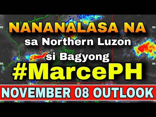 MULING TATAMA SA KALUPAAN SI BAGYONG MARCE! ️ | WEATHER UPDATE TODAY | ULAT PANAHON TODAY