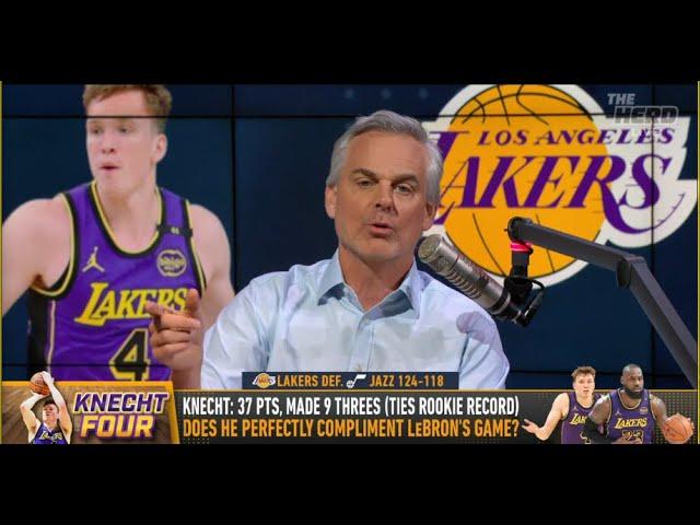 THE HERD | Colin Cowherd SHOCKED Los Angeles Lakers Are ON FIRE With Star Rookie Dalton Knecht | NBA