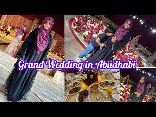  Attending a Grand Muslim Tamil Wedding ️ in Abudhabi at Rixos Marina ~ Luxurious Dining 