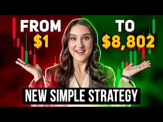 OPTION TRADING LIVE | FROM $1 TO $8,802 IN 13 MIN | NO RISK PROFITABLE TRADING STRATEGY