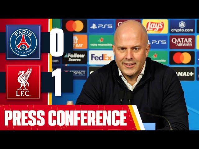 Arne Slot Post-Match Press Conference | Champions League | PSG 0-1 Liverpool