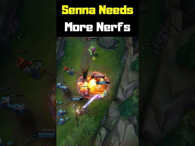 Senna Needs More Nerfs - League of Legends #shorts