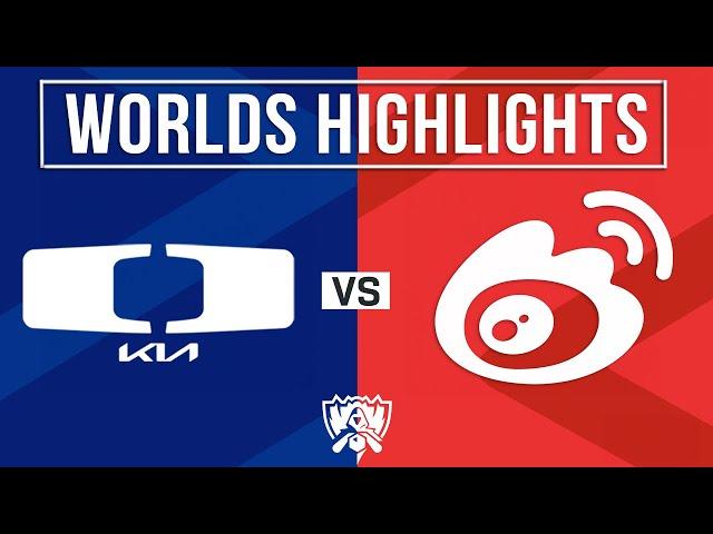 DK vs WBG Highlights ALL GAMES | Worlds Swiss Stage 2024 | Dplus KIA vs Weibo Gaming