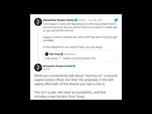 griffin mcelroy on AOC vs ted cruz