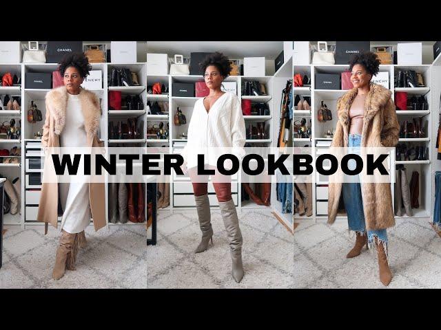 WINTER LOOKBOOK! Styling 10 New In Fashion Pieces + Try On Haul | MONROE STEELE