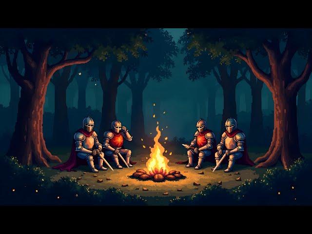 Campfire Nights in the Forest | Relaxing Piano & Ukulele for Stress Relief