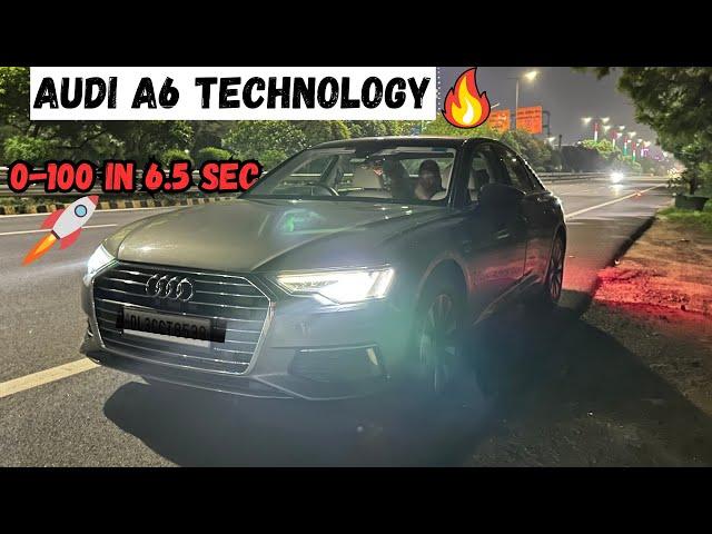 Driving Audi A6 Technology | Best Car In Segment | Mercedes E Class Bhi Fail Hai Iske Samne….