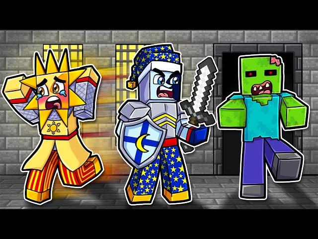 Moon & Sun Buy a HAUNTED HOUSE in MINECRAFT!