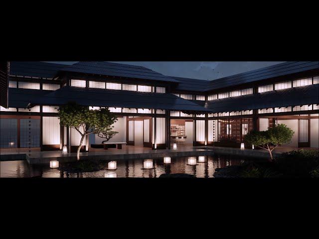 Twinmotion Interior Rendering "Yashida Mansion house Inspiration"