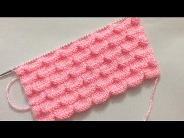 Very Beautiful Knitting Stitch pattern For Sweater/ Cardigan /Blanket