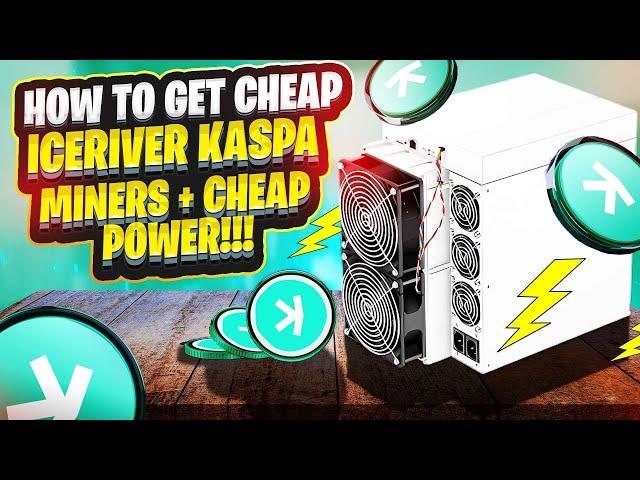 I am Mining KASPA With A 120TH ASIC FARM With ONLY 8c POWER!!!