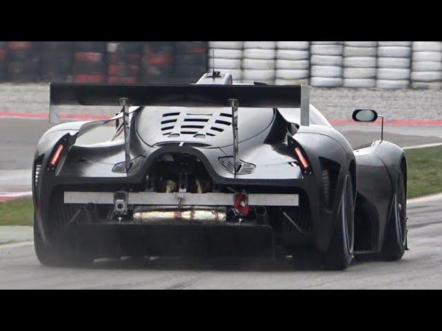 NEW Glickenhaus SCG 004C GT3 - First Test on Track!