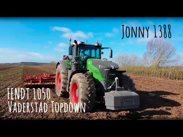 Fendt 1050 + Vaderstad TopDown 700