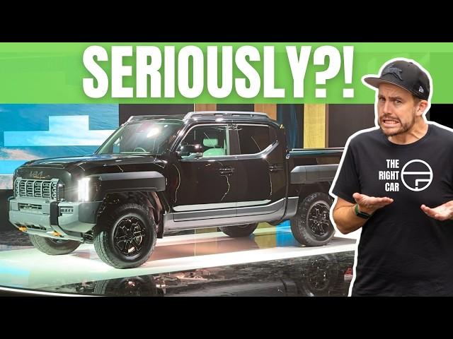 2025 Kia Tasman ute revealed - New dual cab pickup truck!