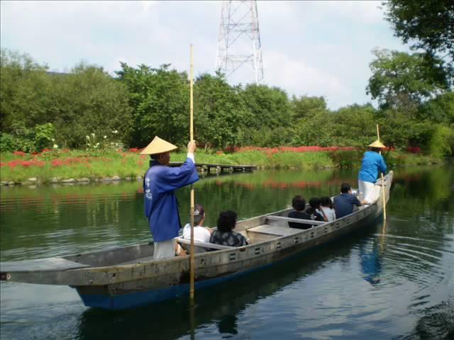 木曽川水園　木舟遊覧