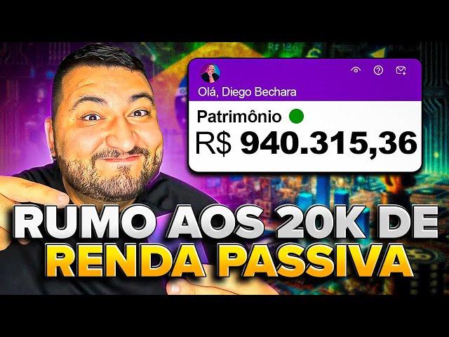 CHEGAMOS NO PRIMEIRO MILHÃO! | Rumo aos R$20.000 de Renda Passiva #25