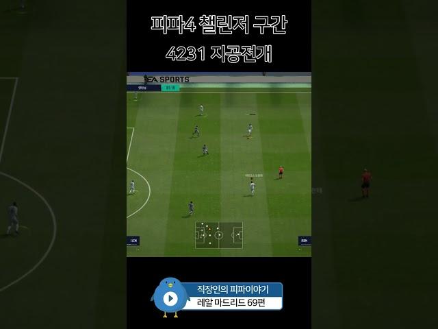 피파4, 4231 지공전개 #레알마드리드