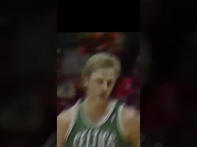 1987 NBA - Larry Bird  vs 76ers (Part.1)  #Shorts