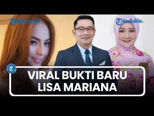 Viral Bukti Baru Lisa Mariana, Ditawari Uang Rp 2 M dari Tim Atalia Praratya, Respons Istri RK