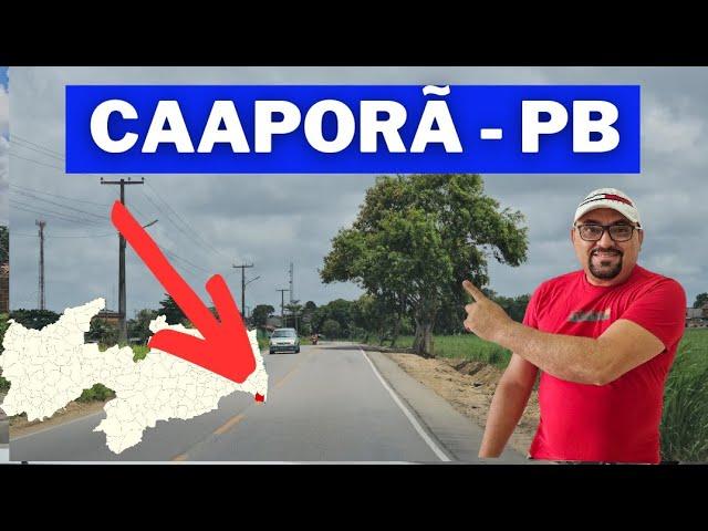 Fomos conhecer a cidade de CAAPORÃ no litoral sul da Paraíba.