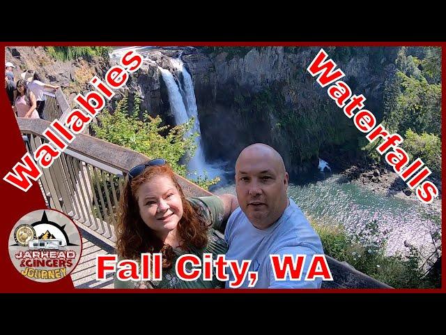 Come Check Out Fall City Washington, Wallabies, And Waterfalls