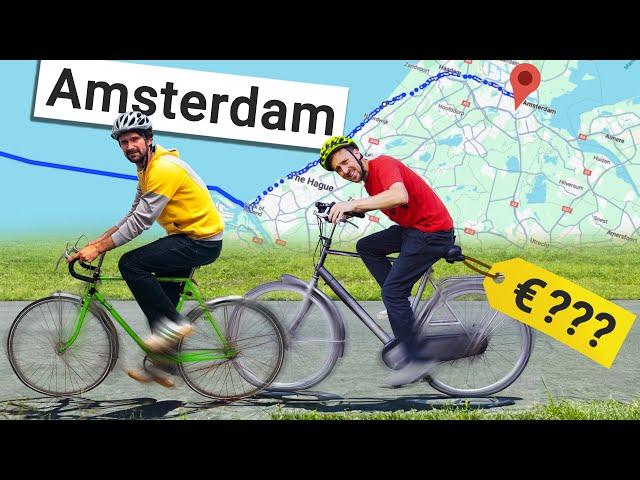 Can We Ride The Cheapest Bikes Back From Amsterdam?