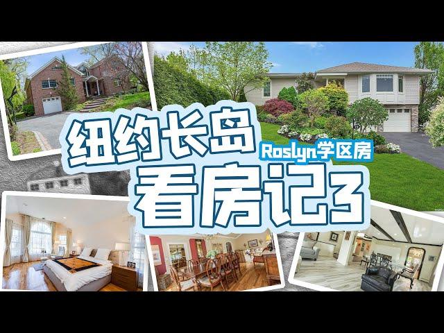 【Lin’s Vlog】纽约长岛看房记3  Roslyn学区房|House hunting in Long Island