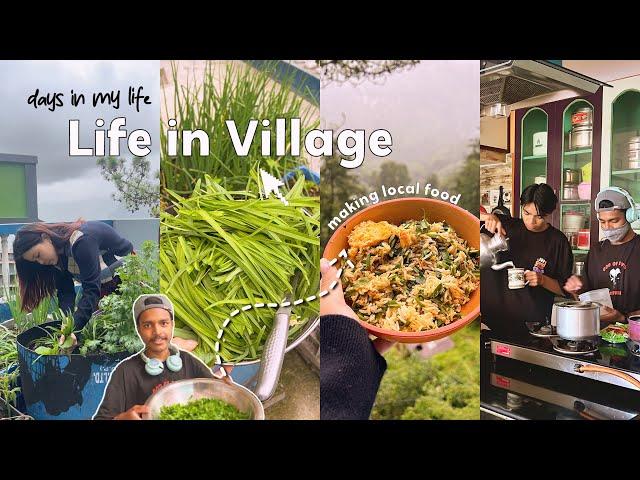 Last 2 days at home | going to our Family Monastery | making Monpa Local Food  & more