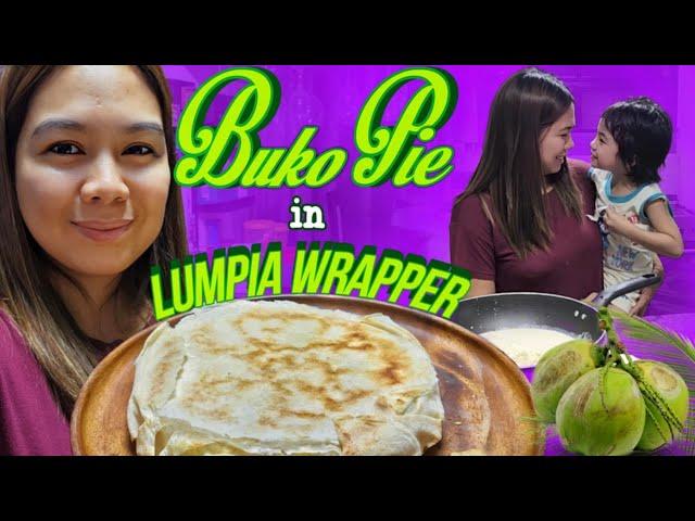 Buko Pie in Lumpia Wrapper | Mrs. Harabas