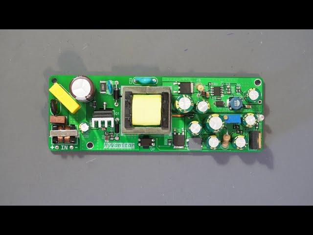 Wide Input Isolated Flyback DC to DC Converter (50V–300V Input, Multi Output)