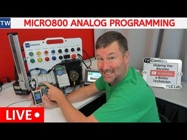 Micro800 Analog 4-20mA Wiring, Scaling and Programming in CCW